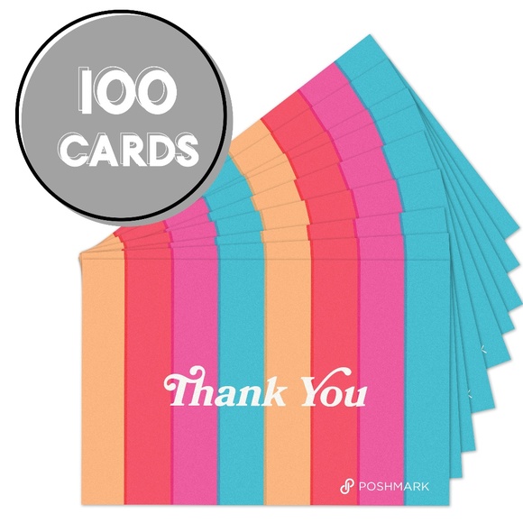 Poshmark Other - Summer Thank You Cards